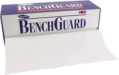 Dynalon Labware - 2.45 Gal Capacity per Package, Laboratory Roll - 50 M Long x 19 cm Wide, White, Polyethylene - Exact Tool & Supply