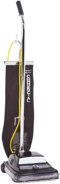 Clarke - Single Motor Upright Vacuum Cleaner - 12" Cleaning Width, 7" Amps, Ergonomic Handle - Exact Tool & Supply