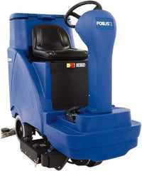Clarke - 26" Cleaning Width, Battery Powered Floor Scrubber - 0.56 hp, 230 RPM, 57" Water Lift, 21 Gal Tank Capacity - Exact Tool & Supply