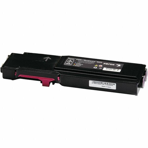 Xerox - Magenta Toner Cartridge - Use with Xerox Phaser 6600, WorkCentre 6605 - Exact Tool & Supply