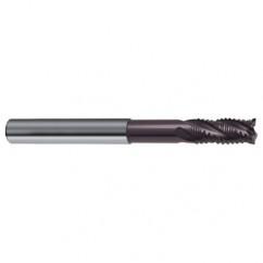 10mm Dia. - 100mm OAL - Variable Helix Firex Carbide - End Mill - 4 FL - Exact Tool & Supply