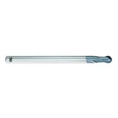 1/16" Dia. - 2-1/2" OAL - Solid Carbide - Ball End HP End Mill-2 FL - Exact Tool & Supply