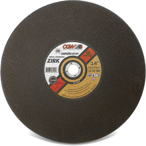 14 × 3/32 × 1 A30-R-BF DR Chop Saw - MR Stud