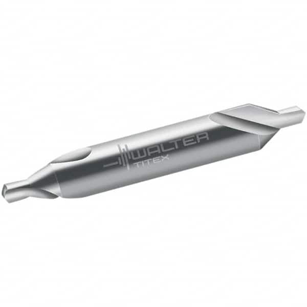 Walter-Titex - Metric Plain Cut Solid Carbide Combo Drill & Countersink - Exact Tool & Supply