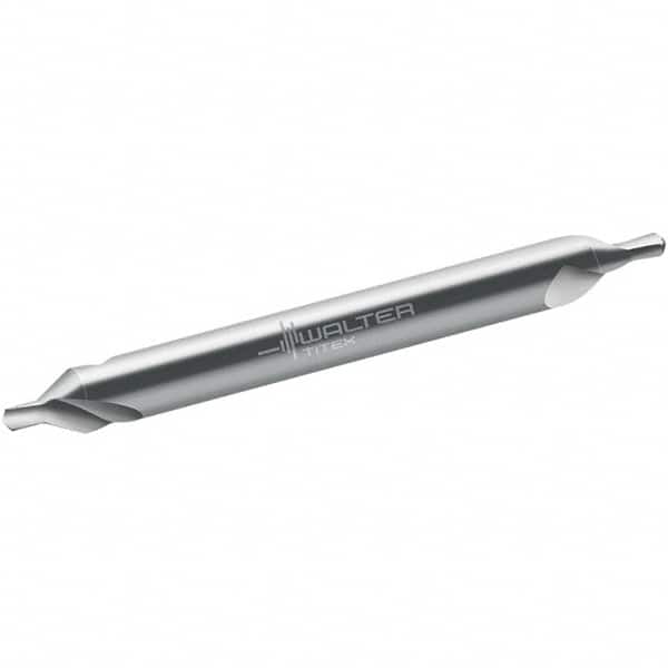 Walter-Titex - Metric Plain Cut 60° Incl Angle High Speed Steel Combo Drill & Countersink - Exact Tool & Supply