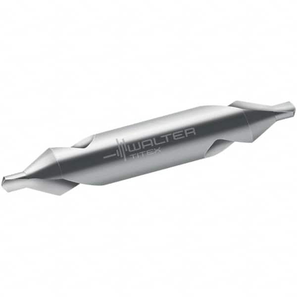 Walter-Titex - Metric Plain Cut 60° Incl Angle High Speed Steel Combo Drill & Countersink - Exact Tool & Supply
