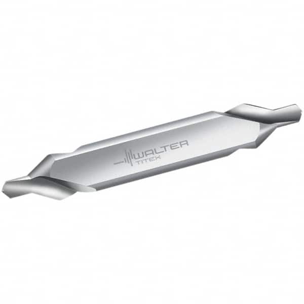 Walter-Titex - Metric Plain Cut 60° Incl Angle High Speed Steel Combo Drill & Countersink - Exact Tool & Supply