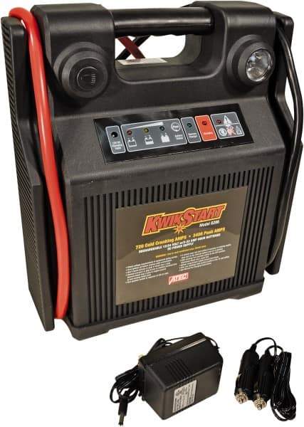 ATEC - 12/24 Volt Booster Pacs - 720 Crank Amps, 3,400 Starter Amps - Exact Tool & Supply
