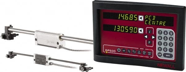 Newall - 3 Axis, 12" X-Axis Travel, 30" Y-Axis Travel, 16" Z-Axis Travel, Milling DRO System - Exact Tool & Supply