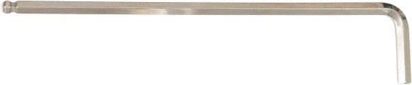 Wiha - 5/16" Hex, Long Arm, Ball End Hex Key - 208mm OAL, Inch System of Measurement - Exact Tool & Supply