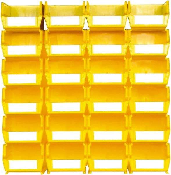 Triton - 12 Lb. Load Capacity, 7-3/8" Deep, Multi-Colored Polypropylene Bin System - 3" High x 4-1/8" Wide x 7-3/8" Long - Exact Tool & Supply
