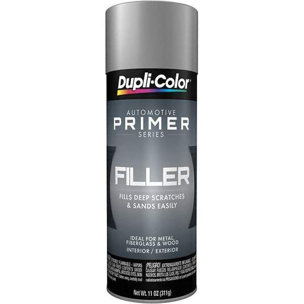 Dupli-Color - Gray Filler Primer - 11 oz Aerosol Can - Exact Tool & Supply