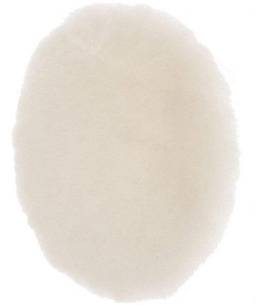 Tru-Maxx - 5-1/4" Diam Wool Buffing & Backing Pad - Exact Tool & Supply