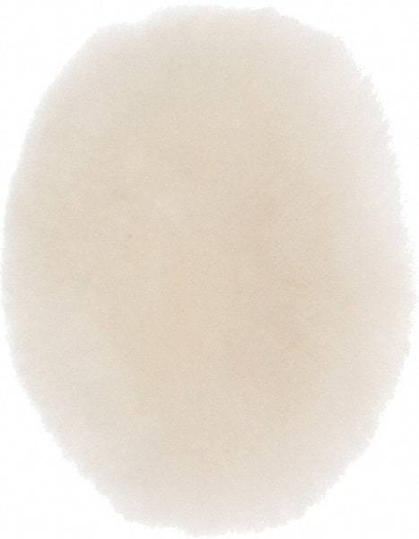 Tru-Maxx - 3" Diam Wool Buffing & Backing Pad - Exact Tool & Supply