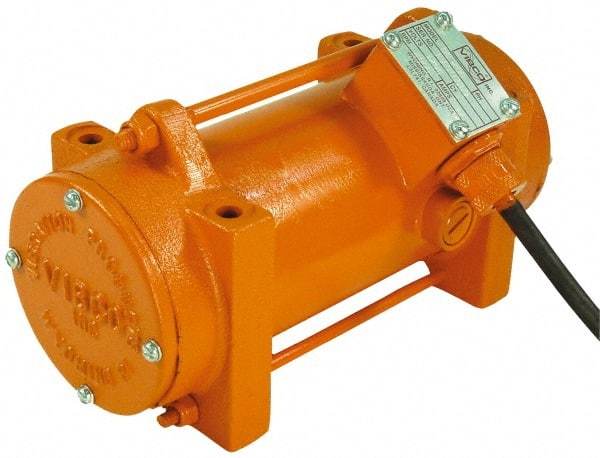 Vibco - 14 Amp, 12 Volt, 8-1/2" Long, Electric Vibrators - 0 to 400 Lbs. Force, 73 Decibels - Exact Tool & Supply