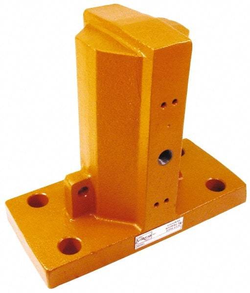 Vibco - 3 Cubic Feet per Minute, 7,200 RPM, 85 Decibel, Pneumatic Vibrator - 4-1/2" Long x 2" Wide x 3-7/8" High, 9/16 Port Inlet, 1/4 Port Outlet - Exact Tool & Supply