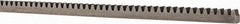 Boston Gear - 1/4" Face Width, 4 Feet Long, 1/4" Thick Steel Gear Rack - 24 Pitch - Exact Tool & Supply