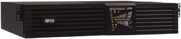 Tripp-Lite - 20 Amp, 3,000 VA, Tower & Rack Mount Online Backup Uninterruptible Power Supply - Backup 6 min with Full Load & 15 min with Half Load, 120 VAC Input & Output, 2,500 Watt Output, 1 Phases, 7 Outlets - Exact Tool & Supply