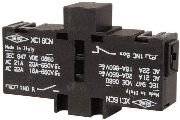 ACI - Cam and Disconnect Switch Auxiliary Contact Block - For Use with XA324, XB634 - Exact Tool & Supply