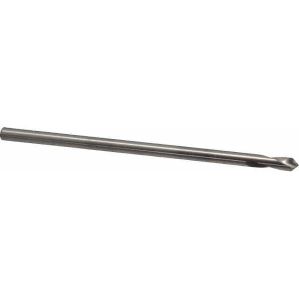 Walter-Titex - 1/4" Body Diam, 90°, 5-33/64" OAL, Cobalt Spotting Drill - Exact Tool & Supply