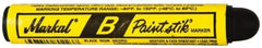 Markal - Black Paint Marker - Ball Tip - Exact Tool & Supply