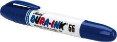 Markal - Bue Permanent Marker - Chisel Tip - Exact Tool & Supply