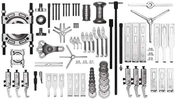 Proto - 73 Piece, Puller Set - Exact Tool & Supply