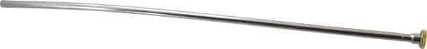 Brass Craft - 3/8" Outlet, Copper Flexible Riser Tube - Chrome Plated, Use with Toilets - Exact Tool & Supply