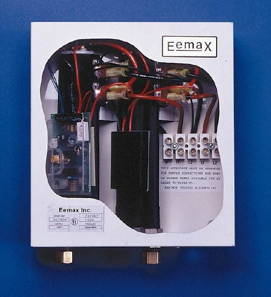 Eemax - 240 Volt Electric Water Heater - 19 KW, 80 (2 x 40) Amp, 8 Wire Gauge - Exact Tool & Supply