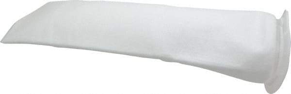 Pentair - Size 6, Semi Rigid Bag Filter - 4 Inch Diameter, 18.5 Inch Long, 1-3/4 Sq. Ft. - Exact Tool & Supply