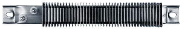 Hotwatt - 240 Volt, 500 Watt, 15-1/4" Long Channel Strip Heater - 10" Hot Length, 16 Watt per Sq In - Exact Tool & Supply