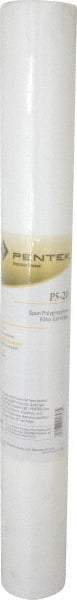 Pentair - 2-3/8" OD, 5µ, Polypropylene Spun Bonded Cartridge Filter - 20" Long, Reduces Sediments - Exact Tool & Supply
