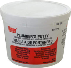 Oatey - Putty Type: Plumber's Putty Container Size: 5 Lbs. - Exact Tool & Supply