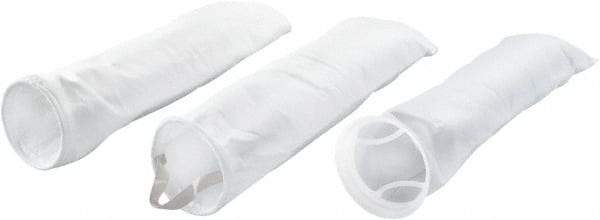 Parker - 5 Micron, Size 1, High Flow Bag Filter - 7 Inch Diameter, 16-1/2 Inch Long - Exact Tool & Supply