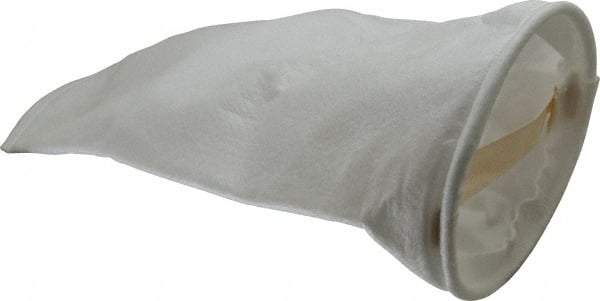 Parker - 25 Micron, Size 1, High Flow Bag Filter - 7 Inch Diameter, 16-1/2 Inch Long - Exact Tool & Supply