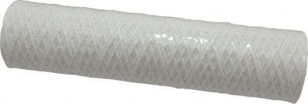 Parker - 2-1/2" OD, 5µ, Cotton String-Wound Cartridge Filter - 10" Long - Exact Tool & Supply