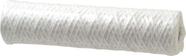 Parker - 2-1/2" OD, 5µ, Cotton String-Wound Cartridge Filter - 10" Long - Exact Tool & Supply