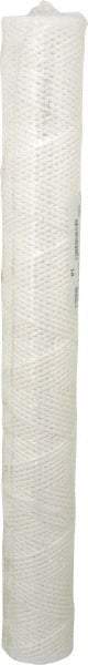 Parker - 2-1/2" OD, 10µ, Cotton String-Wound Cartridge Filter - 20" Long - Exact Tool & Supply