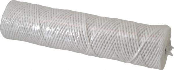 Parker - 2-1/2" OD, 10µ, Acetate Cotton String-Wound Cartridge Filter - 10" Long - Exact Tool & Supply