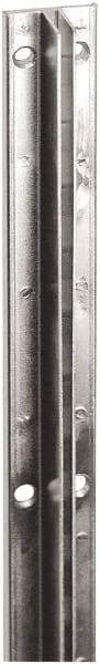 ECONOCO - Zinc Coated Single Slotted Standard Bracket - 120" Long, 1.187" Wide - Exact Tool & Supply