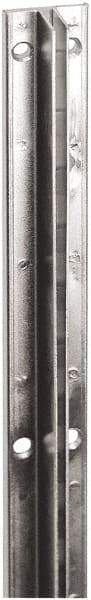 ECONOCO - Black Finish Single Slotted Standard Bracket - 120" Long, 13/16" Wide - Exact Tool & Supply
