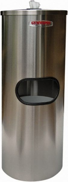 2XL - Wipe Dispensers; For Use With: 2XL Refill Rolls ; Dispenser Style: Manual ; Color: Silver ; Height (Inch): 36 ; Width (Inch): 21 ; Depth (Inch): 21 - Exact Tool & Supply