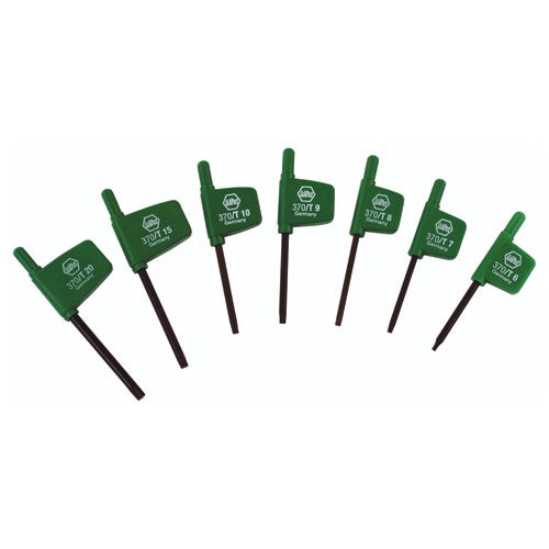 T6-T20 TORX FLAG HANDLE 7 PC SET - Exact Tool & Supply