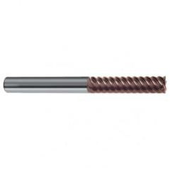 8mm Dia. - 100mm OAL - 55° Helix Firex Carbide End Mill - 6 FL - Exact Tool & Supply