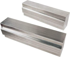 Kurt - 1.475" Jaw Width, Quick Change Jaw System, Vise Jaw Set - Aluminum Alloy, Bolt On, Soft Jaws - Exact Tool & Supply