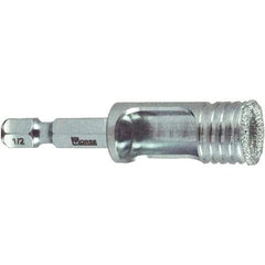 M.K. MORSE - 1/2" Diam, 1-1/2" Cutting Depth, Hole Saw - Steel Saw, Gulleted Edge - Exact Tool & Supply