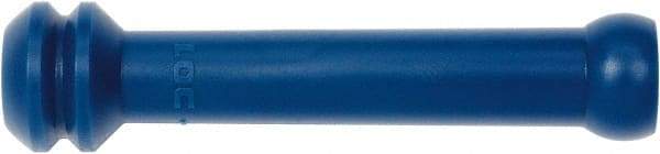 Loc-Line - 1/4" Hose ID, Male to Male Coolant Hose Lathe Adapter - Unthreaded, For Loc-Line Modular Hose Systems - Exact Tool & Supply