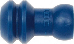 Loc-Line - 1/4" Hose ID, Male to Male Coolant Hose Lathe Adapter - Unthreaded, For Loc-Line Modular Hose Systems - Exact Tool & Supply