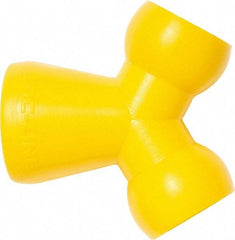 Loc-Line - 1/2" Hose Inside Diam, Coolant Hose Y-Fitting - For Use with Loc-Line Modular Hose System - Exact Tool & Supply