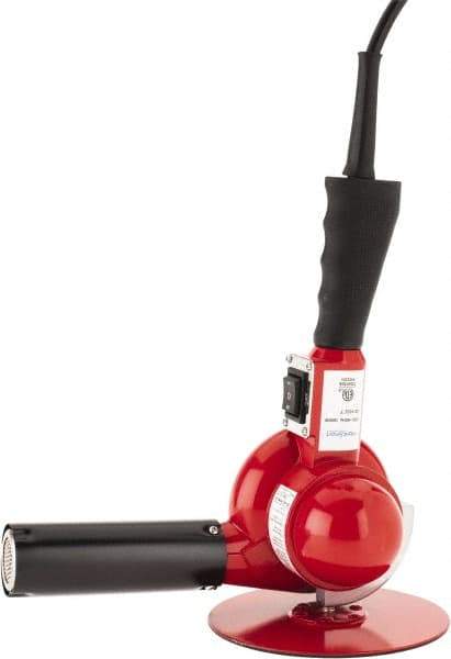 Value Collection - 122 to 1,022°F Heat Setting, Heat Gun - 120 Volts, 13.3 Amps, 1,600 Watts, 6' Cord Length - Exact Tool & Supply